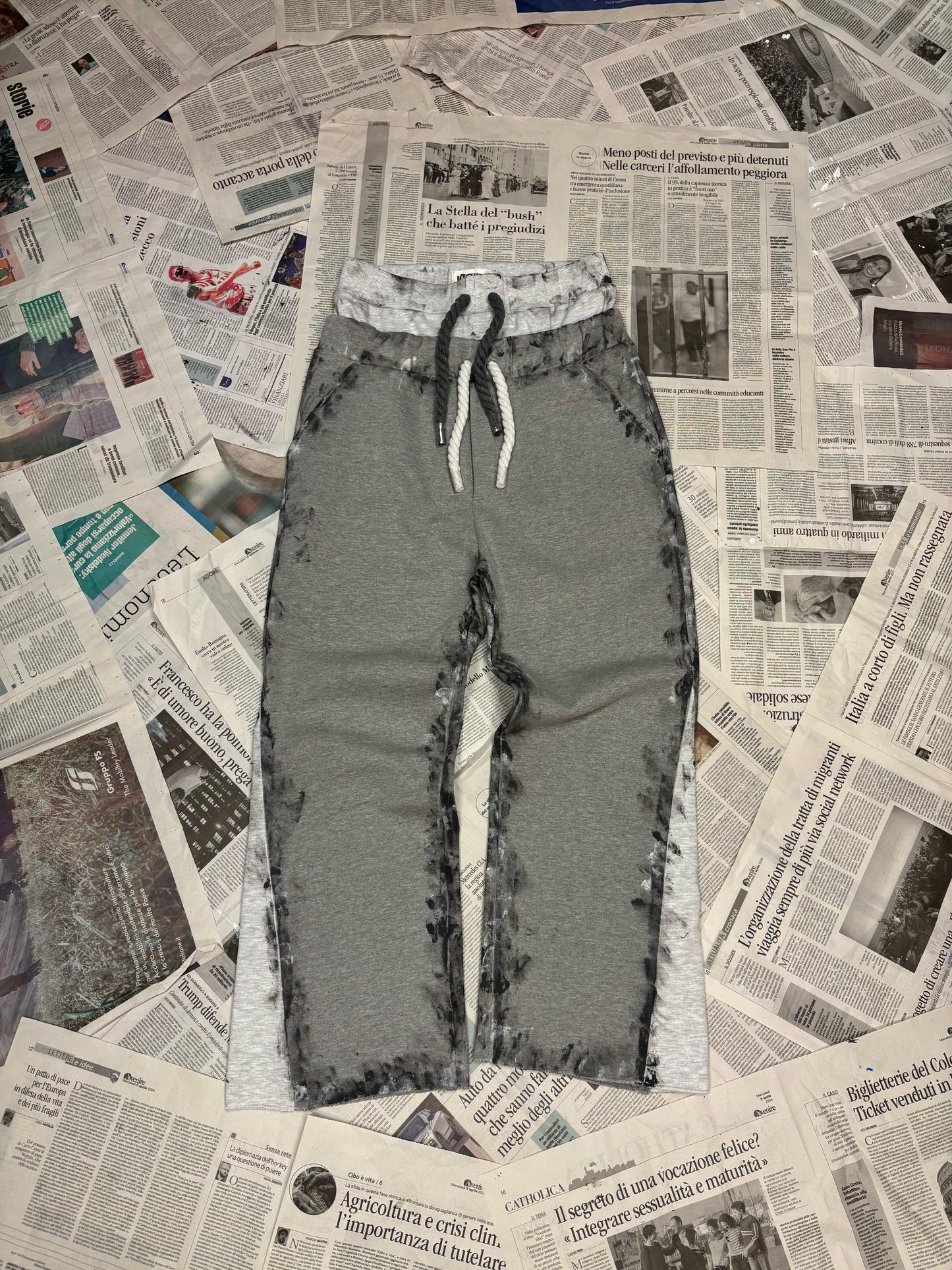 ICE Double Waists Sweatpants